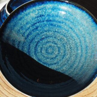 Ofenbrand-Navyblau Schale